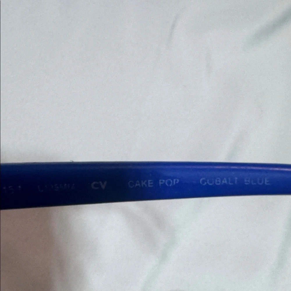 Blue Kids Glasses with Case - Cake Pop - Cobalt Blue